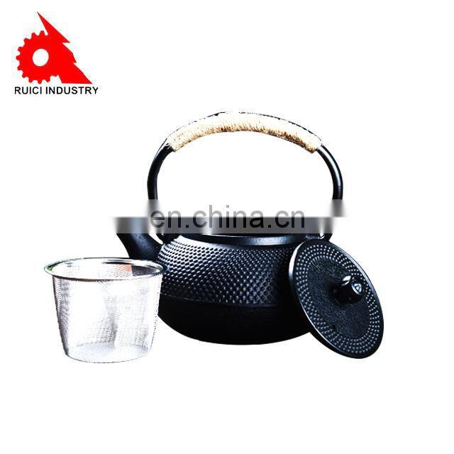 Blue casting tea pot teapot set cast iron chinese traditional