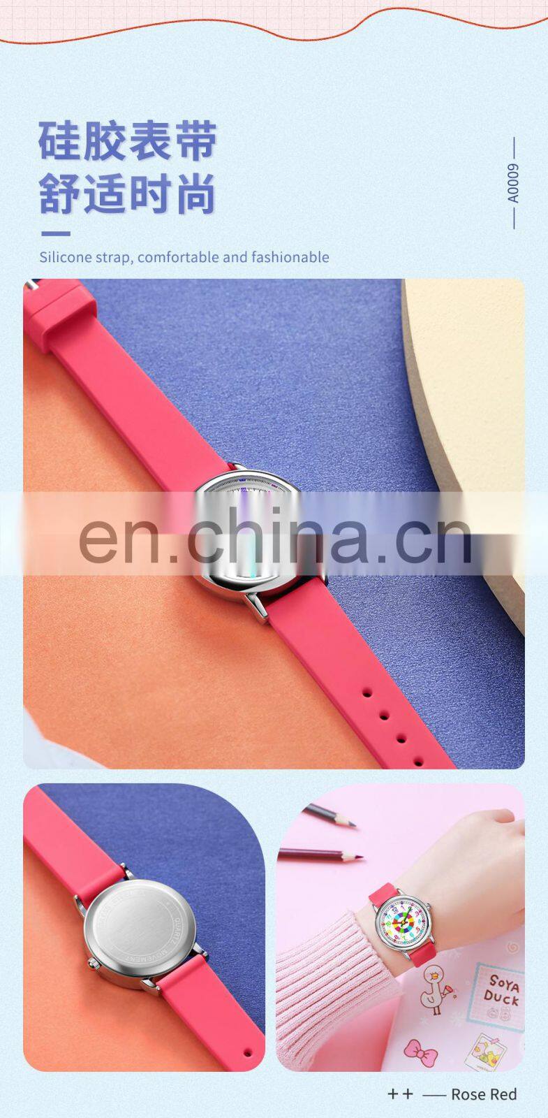 Utakata Kids Watch In Quartz Movement Alloy Case Jelly Silicone Watch Sport Wristwatch 24 Hours Dial Watches Children