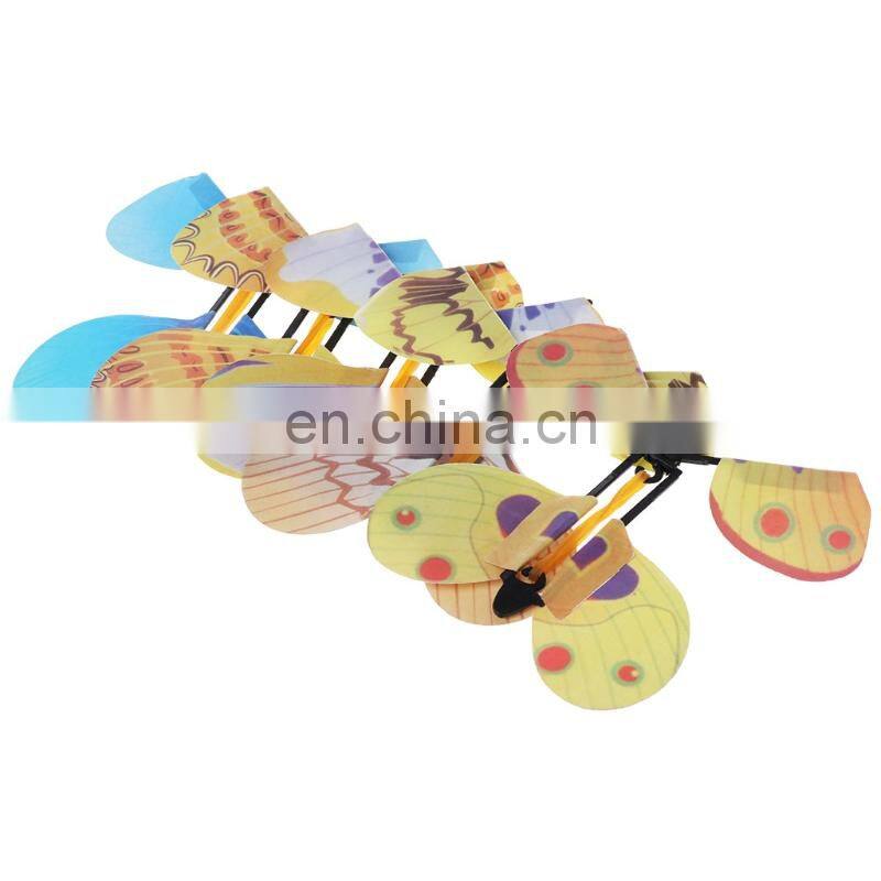 Magic Butterfly Flying in the Book Fairy Rubber Band Powered Wind Up Butterfly Toy Great Surprise for Wedding And Birthday Gifts