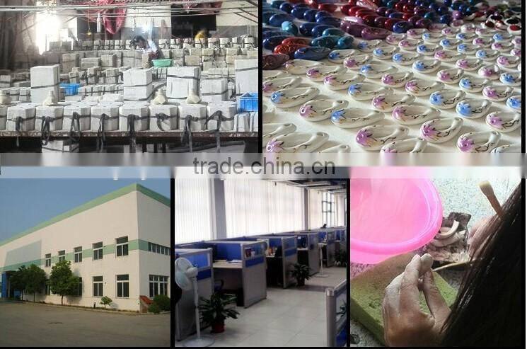 amazing natural healthy famille rose porcelain glazed flower Ceramic pendant necklace