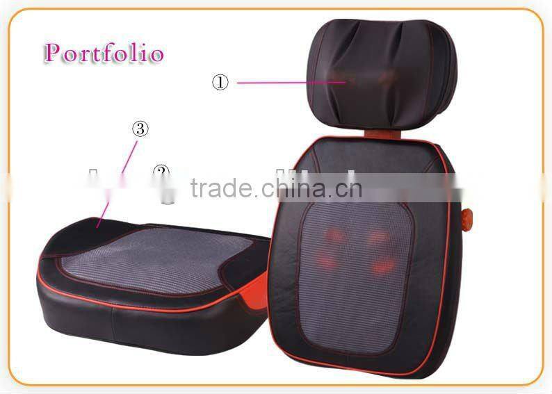Multifunctional Back Massage Chair Cushion with Neck position adjustable