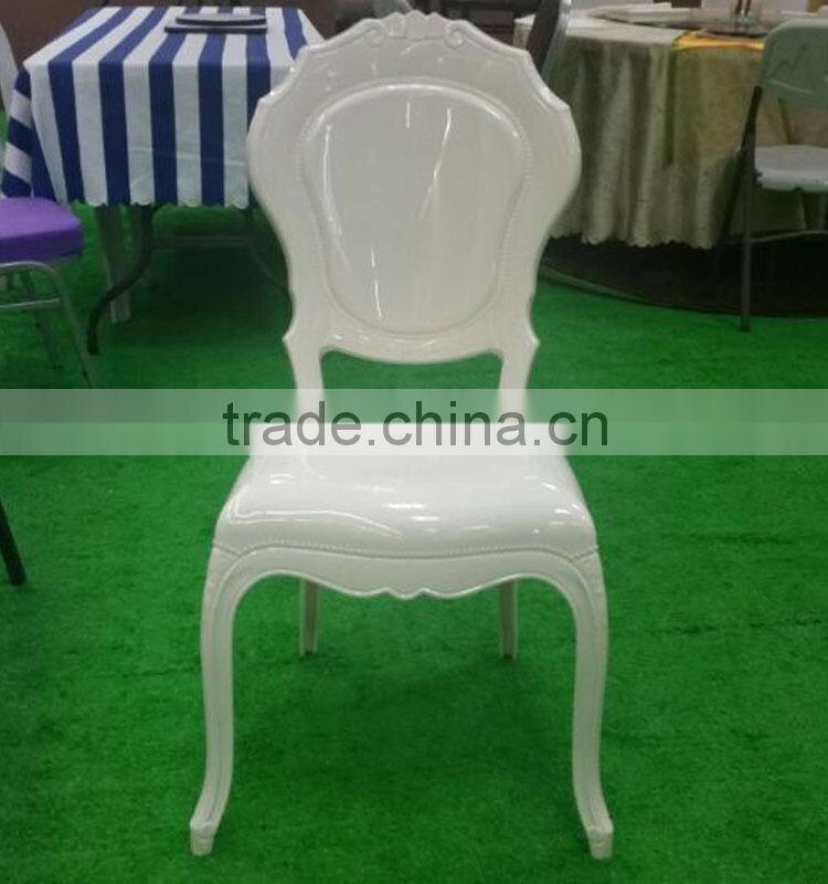 2015 Pretty ivory wedding chair /hotel chair