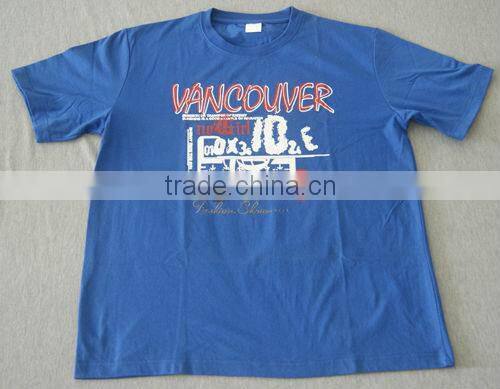 Men's applique embroidery t-shirts/t-shirt appliques rhinestone for men/applique t-shirt for men