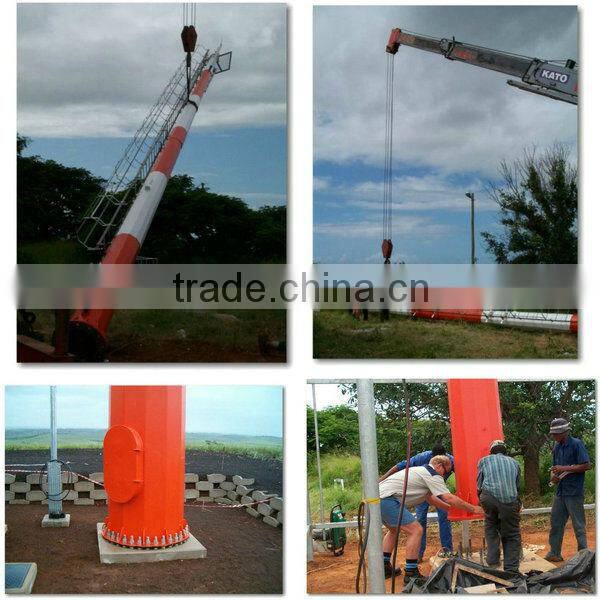 electric monopole tower