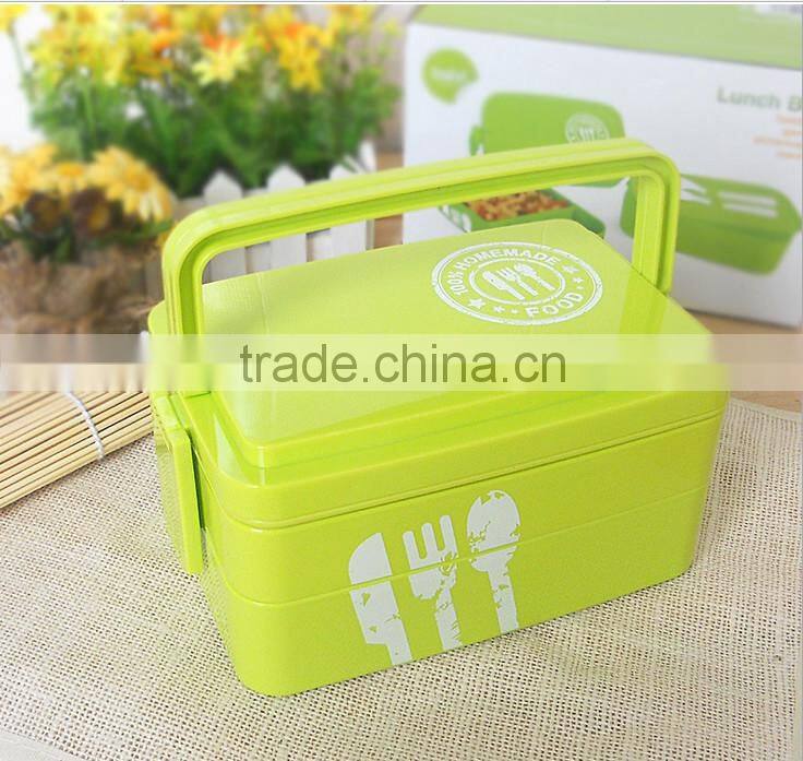 2015 Newest Europe considers itself lunch box, microwave lunch box, Portable handheld lunch box