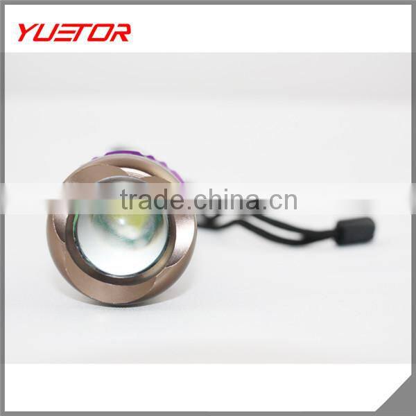 Hot sale high power rechargeable CREE T6 LED Flashlight torch