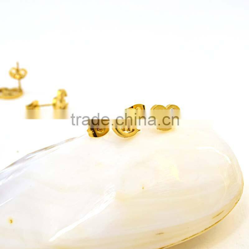 Stud earrings for women stainless steel cute daily wear earrings
