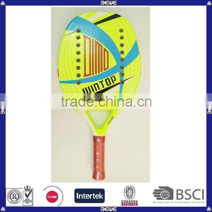 made in china hot sale discount price customized carbon beach tennis racket