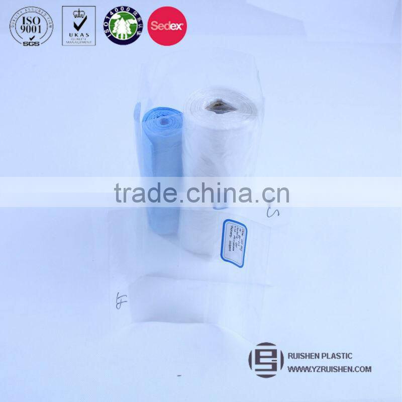 Printed flat plastic bopp self adhesive header bag