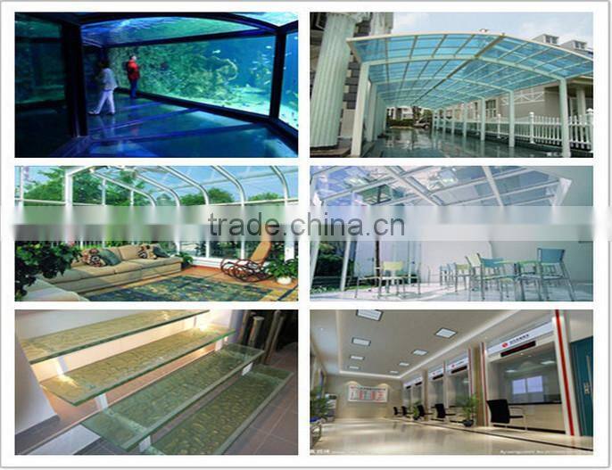 10mm+1.14PVB+10mm Low-e Laminated Glass for window glass