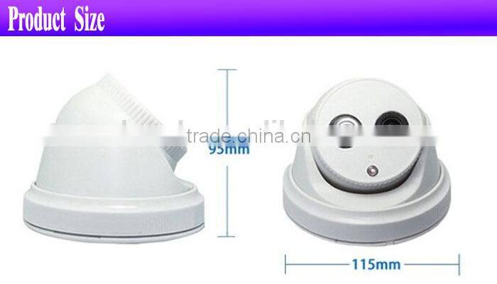 HD dome ip camera 960P cheap1.3 megapixel hd ip camera with P2P, ONVIF.