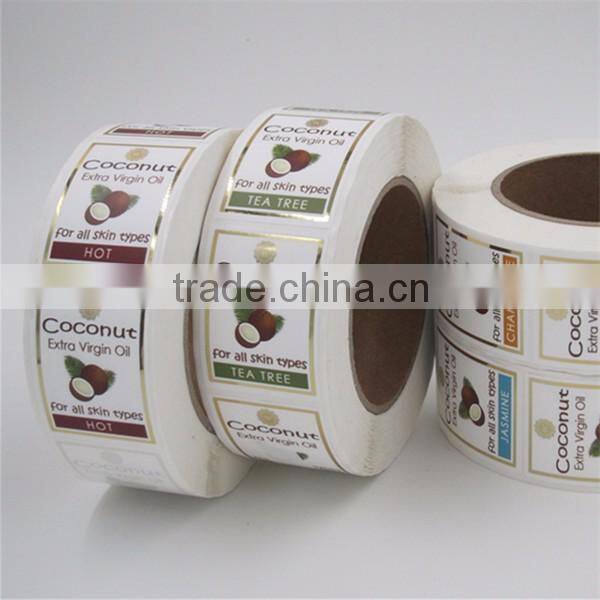 wholesale cheap paper material self adhesive sticker