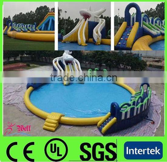 high quality inflatable water park / big inflatables commercial water park games / new inflatable aqua park