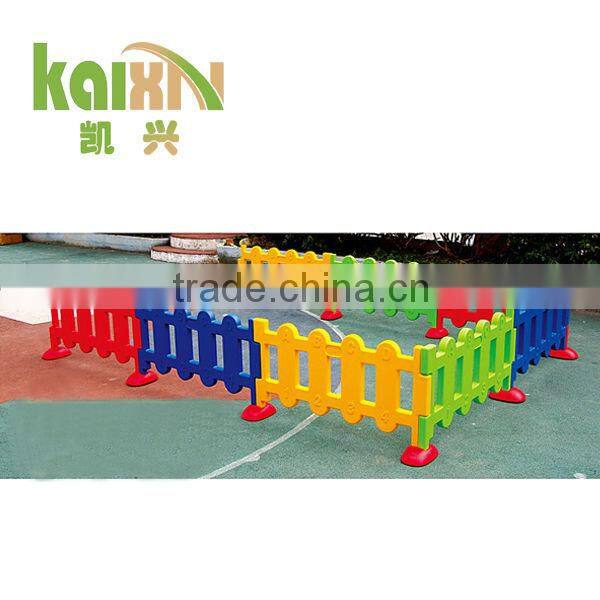 kids plastic play game fence