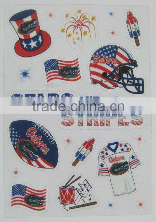 christmas static window sticker