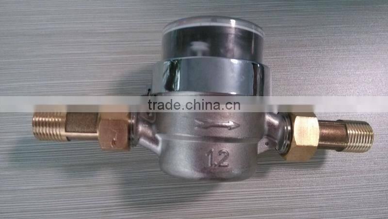 purified water water meter stainless steel meter body