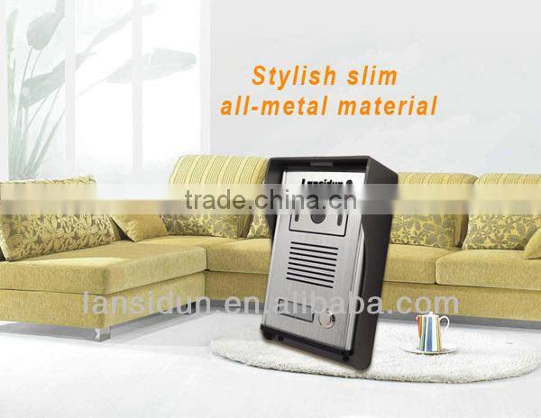 China Lansidun visualize door phone and visual intercom system