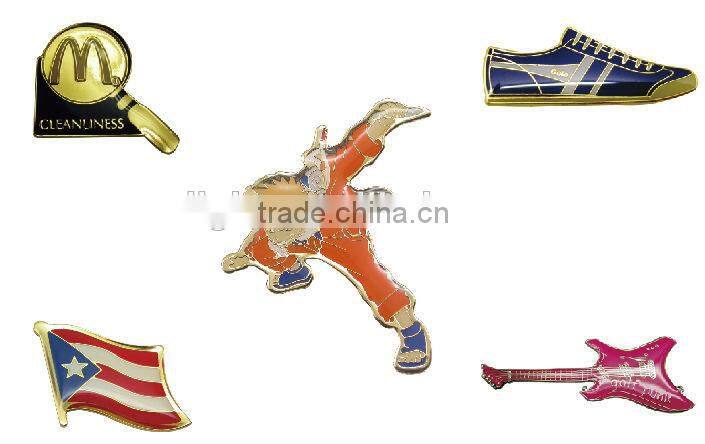 Hot Selling Promotional Gifts Bulk Custom Triangle Lapel Pin Badge
