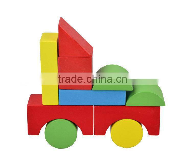 Wooden toy building blocks children wooden building blocks toys