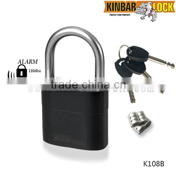 Home lock alarm padlock