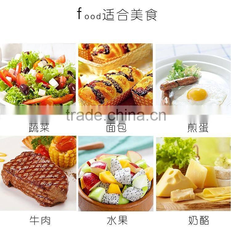 Custom print melamine compartment plate divided melamine plate