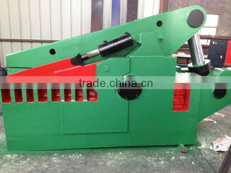 CE,ISO Guaranted hydraulic scrap shearing machine for metal 11 years factory experience