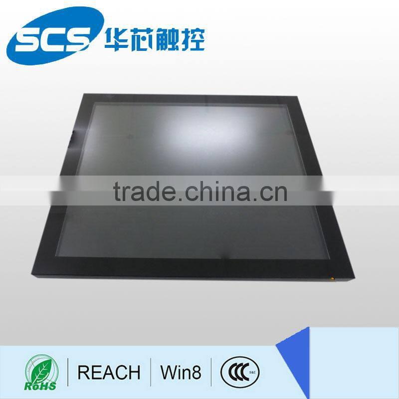 17 inch flatness design interactive display with wide viewing angles