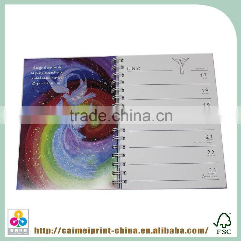 Colorful Hardcover book/hardback book Wire-o/Spiral Bound Book Printing