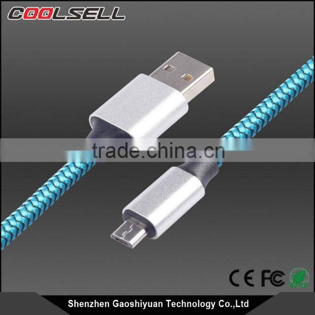 Classical Braided MFi usb cable MFi Certified Charging and Syncing usb data cable for iPhone 6s