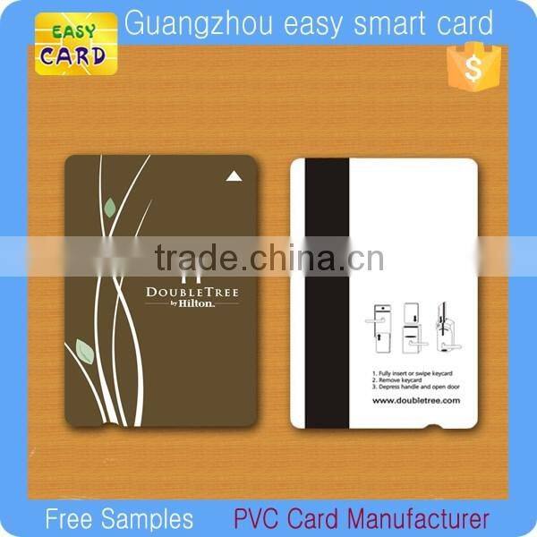 Good price plastic hico/Loco magnetic stripe card from direct factory