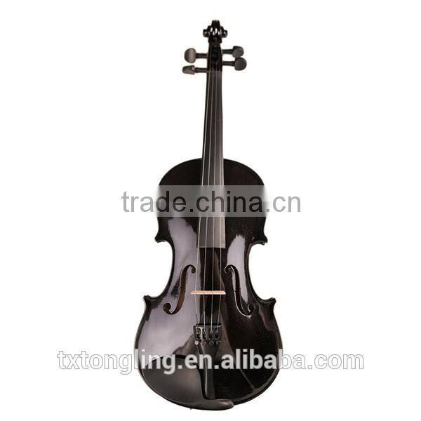 color pink violin for beginners or student Tongling violin TL001-BK