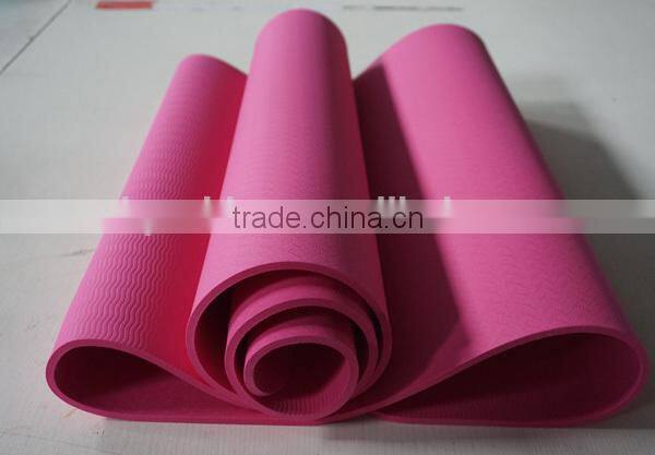 china factory single layer yoga mat