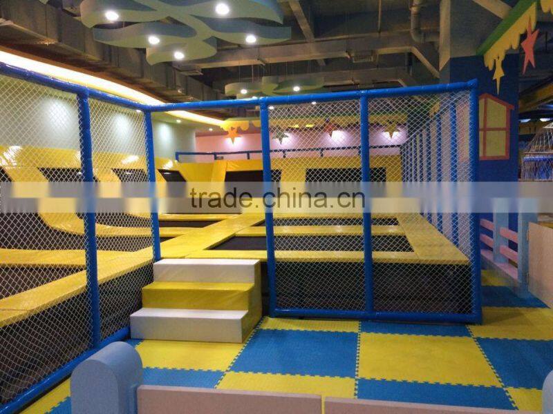 China kids indoor trampoline bed trampoline fabric wholesale Trampoline Park