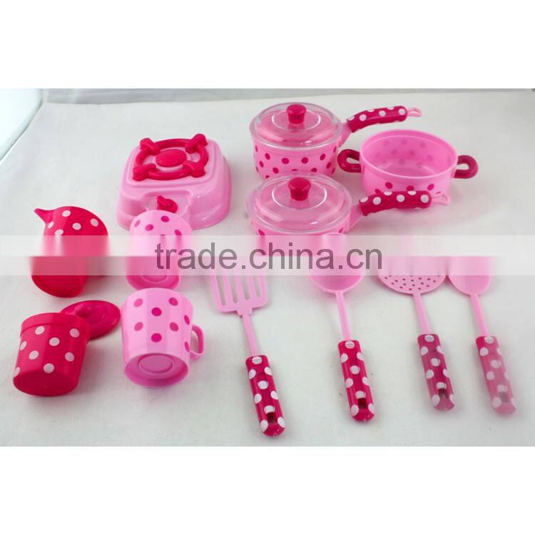 Funny cheap plastic big kitchen set toy