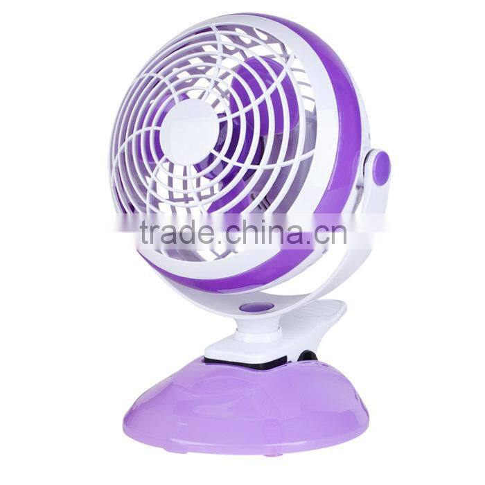 6 Inch clip table fan 2 in 1/12v dc car fan /dc cooling fan /12v dc table fan