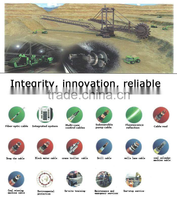 Alibaba express hot sale coal-mining equipment cable with CE CCC ISO