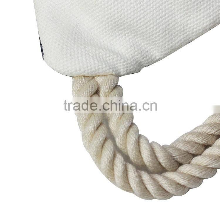 Customized printing or diy dye canvas drawstring backpack bag travel pouch