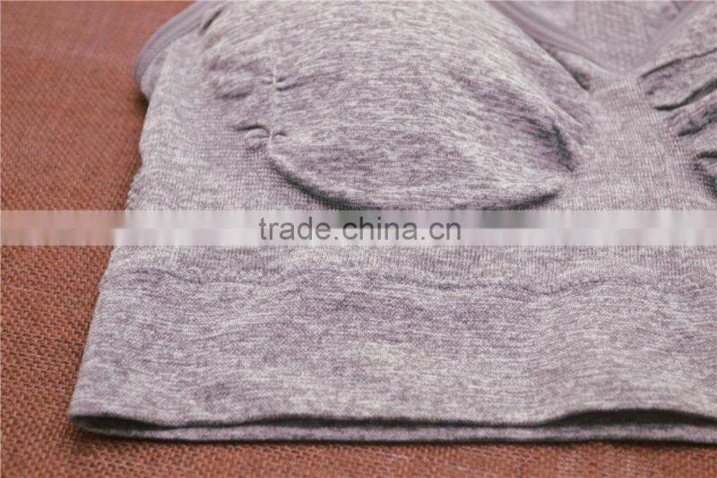 Crop tops wholesale women sport yoga top seamless bra underwear