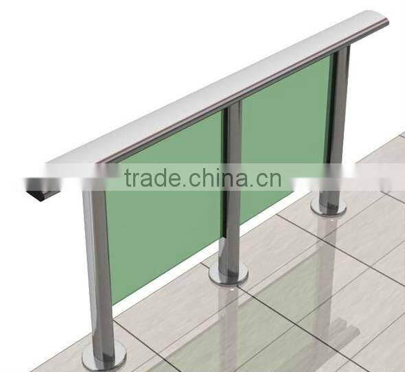 Aluminium alloy railling with good appearance and quality