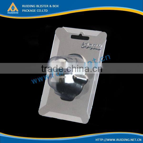 translucent plastic PS usb tray packaging