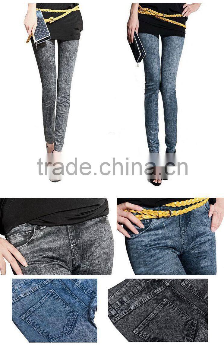 New style The thin elastic snowflakes cowboy feet pants render women pants