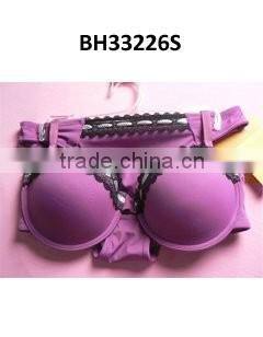 Top Sale Womens Underwear Printed Cotton Sexy Christmas Bra Set