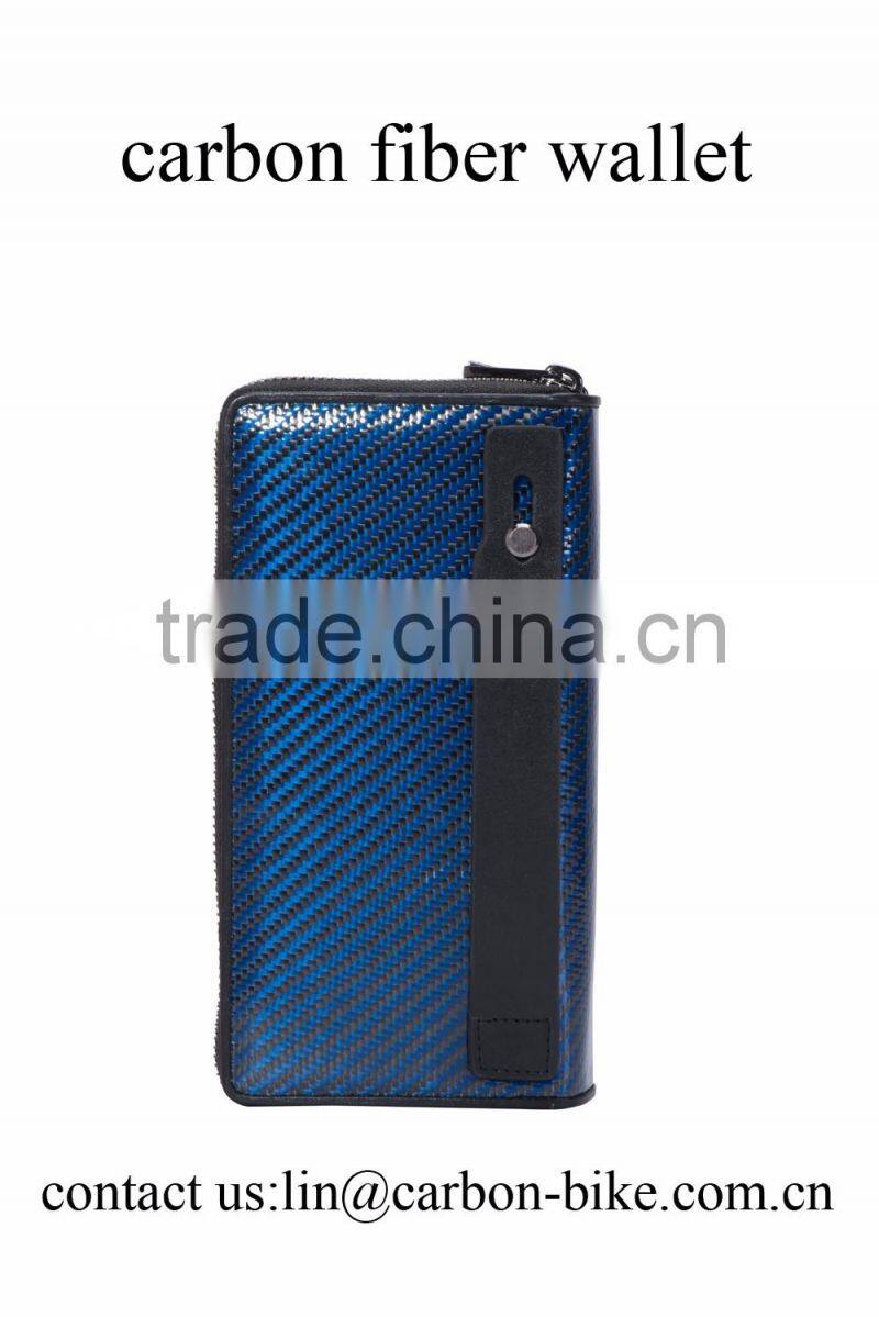 MeyerGlobal Hot sellng fashion carbon fiber products high capacity purse wallet direct factory MG-CH-009