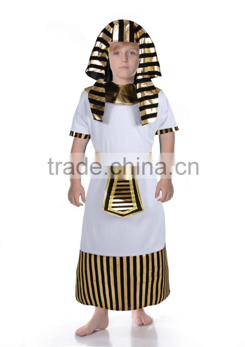 hot sale party Carnival white egyptian priest children cosplay costume