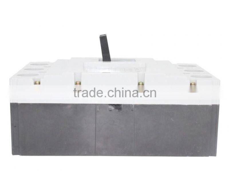 Compective price HCM1/CM1-630L/3300 630A 3Pole 4Pole MCCB moulded case circuit breaker