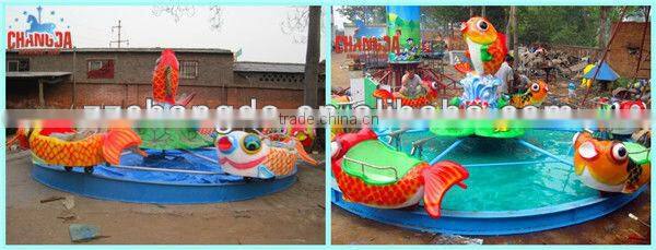 Hot Sale Amusement Rides,Rotating Fish Ride Carps Jumping Over The Dragon door For Kids