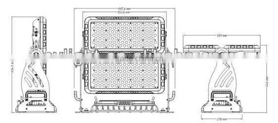 216PCS 3W RGBW LED Outdoor Architetural Light