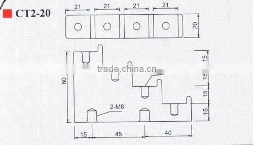 Step insulators CT2-20