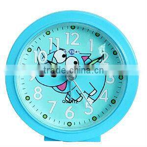 Cute plastic table alarm clock bedside clock