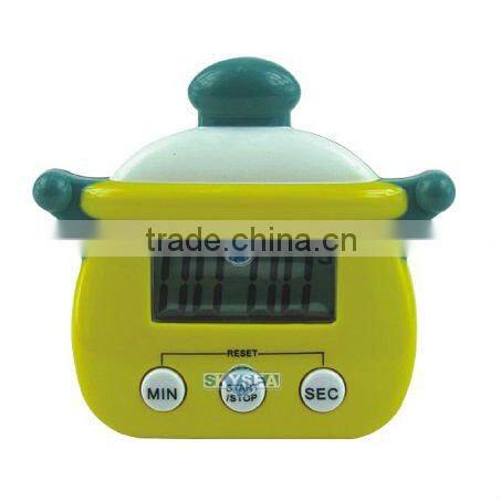 Bolier shape kitchen countdown digital timer, cute time